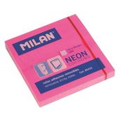 Milan notas adhesivas removibles 76x76mm. 100 hojas rosa