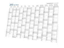 STAEDTLER Lumocolor - planning annuel 2023 effaçable - rouleau 84 x 60 cm