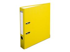 Exacompta - classeur à levier - pour A4, A4 Maxi - capacité : 400 feuilles - jaune