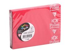 Pollen - enveloppe - 75 x 100 mm - côté ouvert - rose bonbon - pack de 20