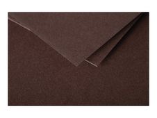 Pollen - enveloppe - 125 x 138 mm - côté ouvert - cacao - pack de 20