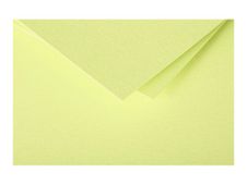 Pollen - enveloppe - 125 x 138 mm - côté ouvert - vert bourgeon - pack de 20