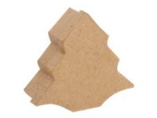 Graine Creative - Boite en carton à décorer - sapin 