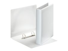 Esselte Panorama - classeur à anneaux personnalisable - pour A5 - capacité : 230 feuilles - blanc