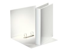 Esselte Panorama - classeur à anneaux personnalisable - pour A4 - capacité : 300 feuilles - blanc