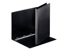 Esselte Panorama - classeur à anneaux personnalisable - pour A4 - capacité : 140 feuilles - noir