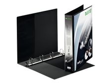 Leitz SoftClick Premium - classeur à anneaux personnalisable - pour A4 Maxi - capacité : 300 feuilles - noir