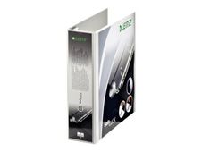Leitz SoftClick Premium - classeur à anneaux personnalisable - pour A4 Maxi - capacité : 580 feuilles - blanc
