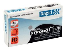 Rapid Super Strong - agrafes - 9/8 - 8 mm - pack de 5000