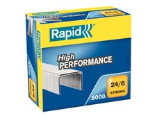Rapid Strong - agrafes - 24/6 - 6 mm - pack de 5000