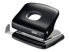 Rapid Fashion FC20 - perforateur - 20 feuilles - 2 trous - métal, plastique ABS - noir