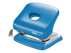 Rapid Fashion FC30 - perforateur - 30 feuilles - 2 trous - métal, plastique ABS - bleu clair