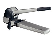 Leitz perforateur - 250 feuilles - 2 trous - aluminium moulé sous pression - argent