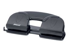 Rexel V412 - perforateur - 12 feuilles - 4 trous - métal - noir