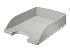 Leitz Plus - corbeille à courrier - pour A4 - gris