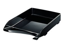 Leitz - corbeille à courrier - pour A4 - noir élégant