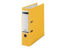 Leitz 180° - classeur à levier - pour A4 - capacité : 600 feuilles - jaune