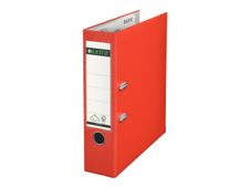 Leitz 180° - classeur à levier - pour A4 - capacité : 600 feuilles - rouge clair