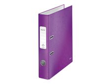 Leitz WOW 180° - Classeur à levier - Dos 50 mm - A4 - pour 350 feuilles - violet métallique