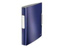 Leitz Active Style SoftClick - classeur à anneaux - pour A4 - capacité : 280 feuilles - bleu titane