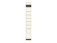 Leitz - étiquette de tranche pour chemise - blanc (pack de 10)