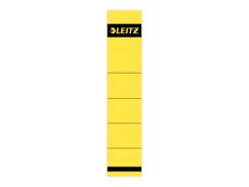Leitz - étiquettes classeur à levier - jaune (pack de 10)