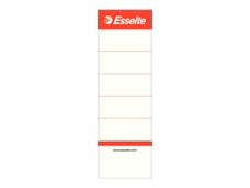 Esselte - étiquettes classeur à levier - blanc (pack de 100)