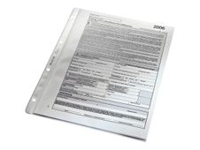 Leitz - pochette perforée - pour A4 - clair