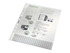 Leitz - pochette perforée - pour A4 - clair