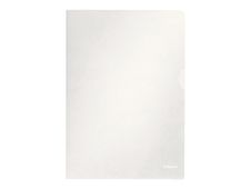 Esselte Standard Plus - pochette coin - pour A4 - capacité : 40 feuilles - transparent (pack de 100)