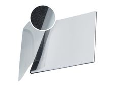 Leitz ImpressBIND - Chemises pour thermoreliure souples - 7 mm - dos et verso noir