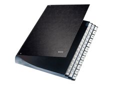 Leitz - classeur - 44 positions - pour A4 - à onglets - noir