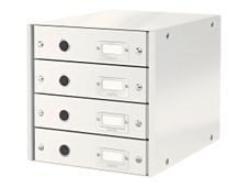 Leitz Click & Store - bloc de classement à tiroirs - pour A4 - blanc