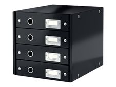 Leitz Click & Store - bloc de classement à tiroirs - pour A4 - noir