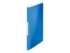 Leitz WOW - Porte vues - 40 vues - A4 - bleu métallique