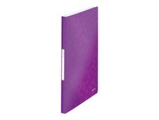 Leitz WOW - Porte vues - 40 vues - A4 - violet métallique