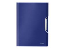 Leitz Style - valisette - 6 positions - pour A4 - à onglets - bleu titane