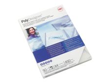 GBC PolyClearView - 50 couvertures à reliure A4 (216 x 303 mm) - 450 microns
