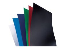 GBC PolyOpaque - 100 couvertures à reliure A4 - 300 microns - noir