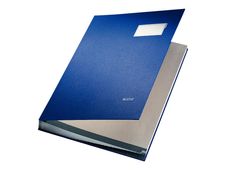 Leitz - classeur - 20 positions - pour A4 - à onglets - bleu
