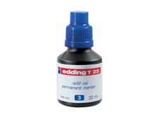 edding T 25 - Tinta - permanente - azul - 30 ml