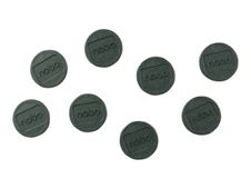 Nobo aimant - 2 cm de diamètre - noir (pack de 8)