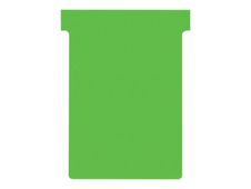 Nobo fiche en T - 8 x 12 cm - vert (pack de 100)