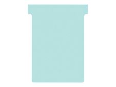 Nobo fiche en T - 8 x 12 cm - bleu clair (pack de 100)