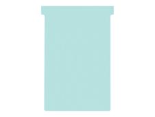 Nobo fiche en T - 11.2 x 18 cm - bleu clair (pack de 100)