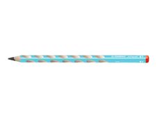 STABILO Easy Graph - Crayon à papier HB - pour gaucher - bleu clair