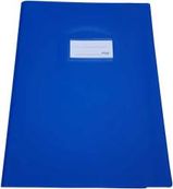 Bronyl - protège cahier - A4 - Bleu moyen