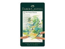 Faber-Castell PITT Pastel - boite de 12 crayons de couleur
