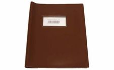 Bronyl - protège cahier - A5 - brun