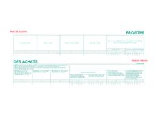 Exacompta - garage owners register - 80 pages - 240 x 320 mm